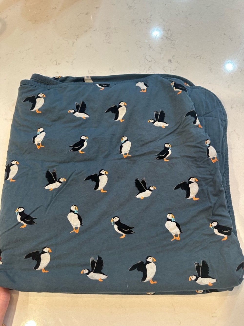 Kyte Baby Puffin baby blanket